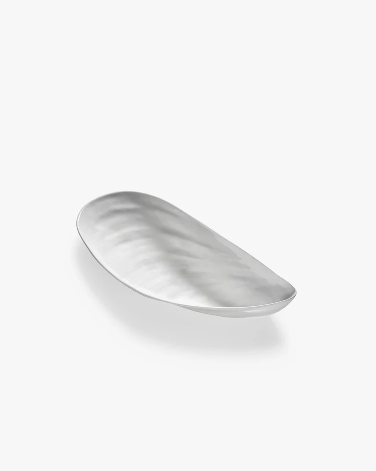 Schaal Marcel M L30,5 B14 H5,5 cm Wit
