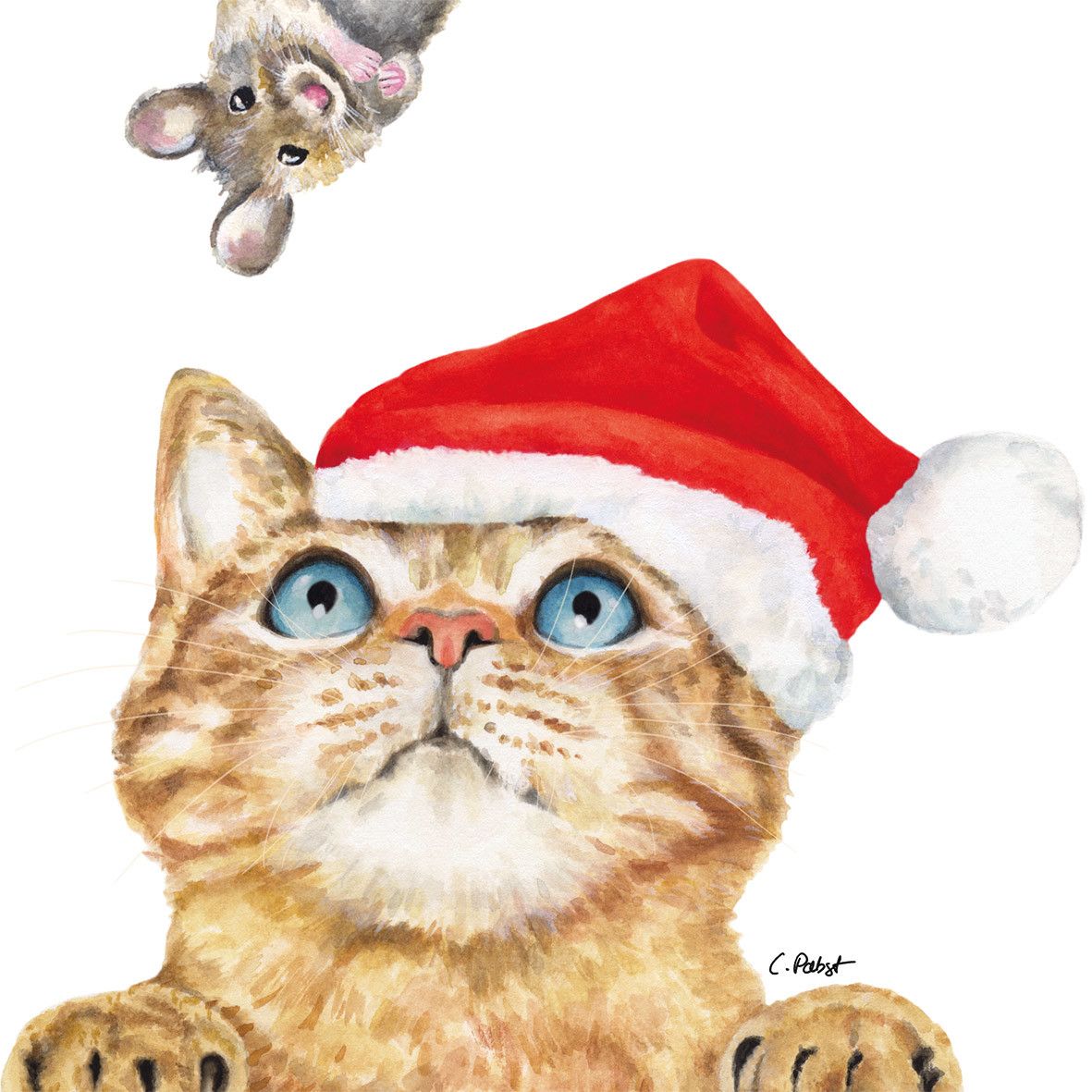 Serviet Papier PPD Klein 2.0 Kerst / Nieuwjaar