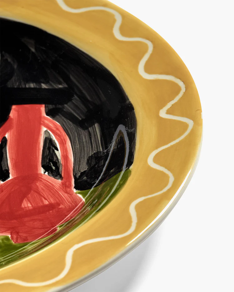 Borden Santiago De Borja 02 Dreams of Delicia D25,8 H2,9 cm set 2 Mix