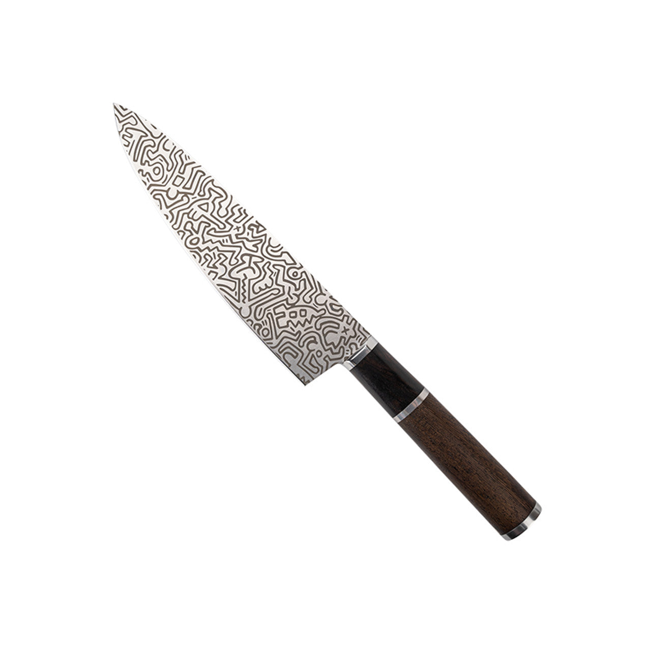 Koksmes met Chopsticks Keith Haring