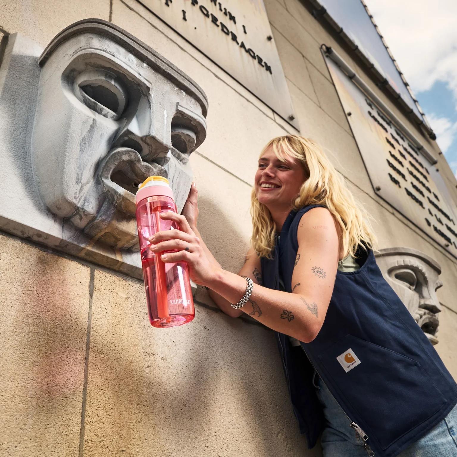 Drinkfles Lagoon 1000ml Sunny Melon