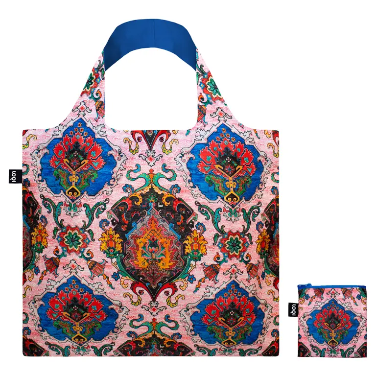 Bag Loqi Collection Recycled Tapestry Tea Rose