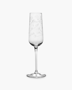 Champagneglas Midnight Flowers Camelia Set 4