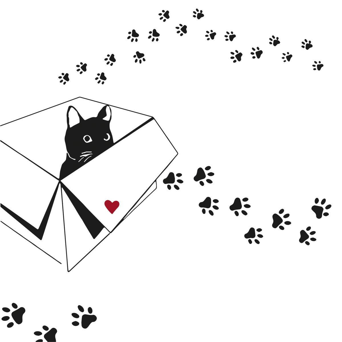 Serviet Papier PPD Klein Verschillende Prints