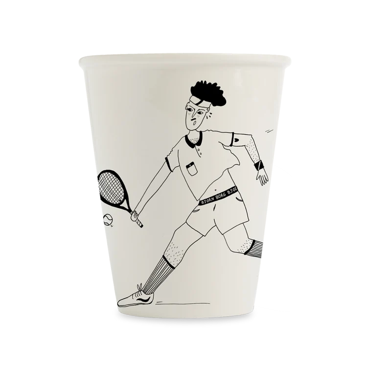 Beker Helen B Tennis Player