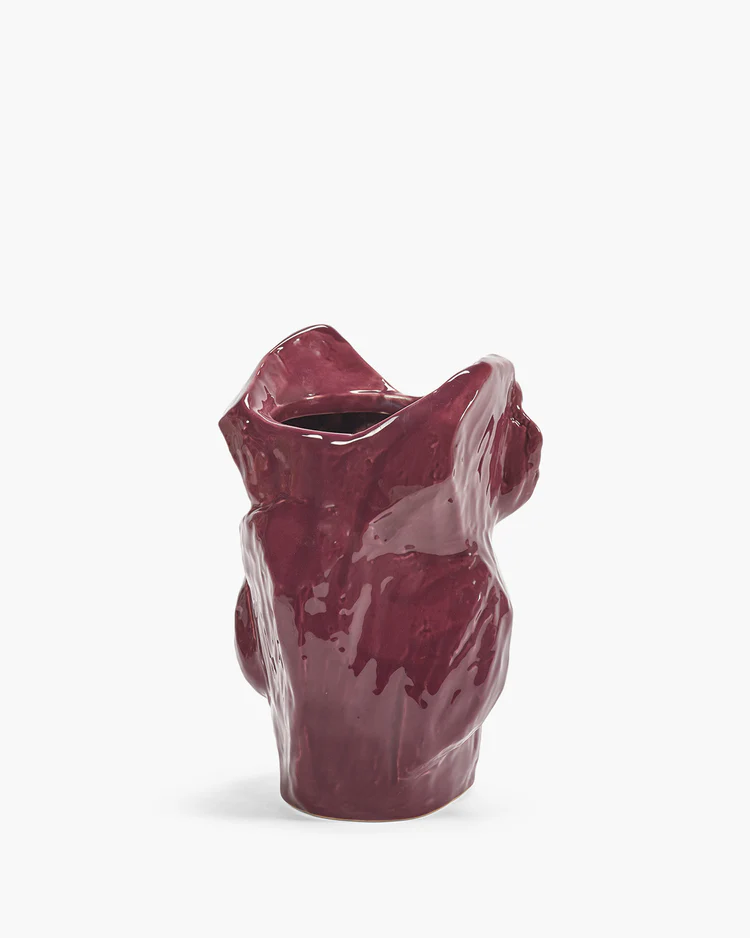 Vaas After Midnight S L16,5 B15,5 H23 cm Aubergine