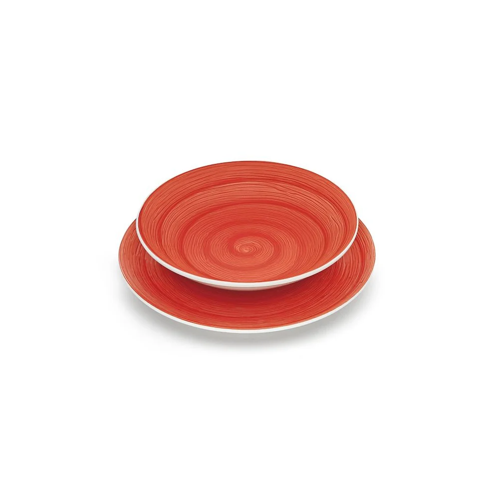 Soepbord Memento Table Red