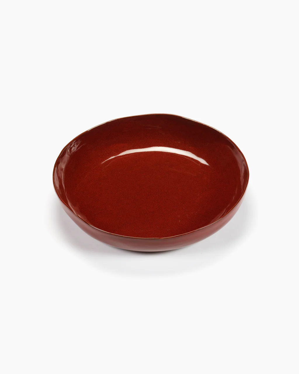 Serveer Schaal La Mere M D31,5 H6 cm Venetian Red