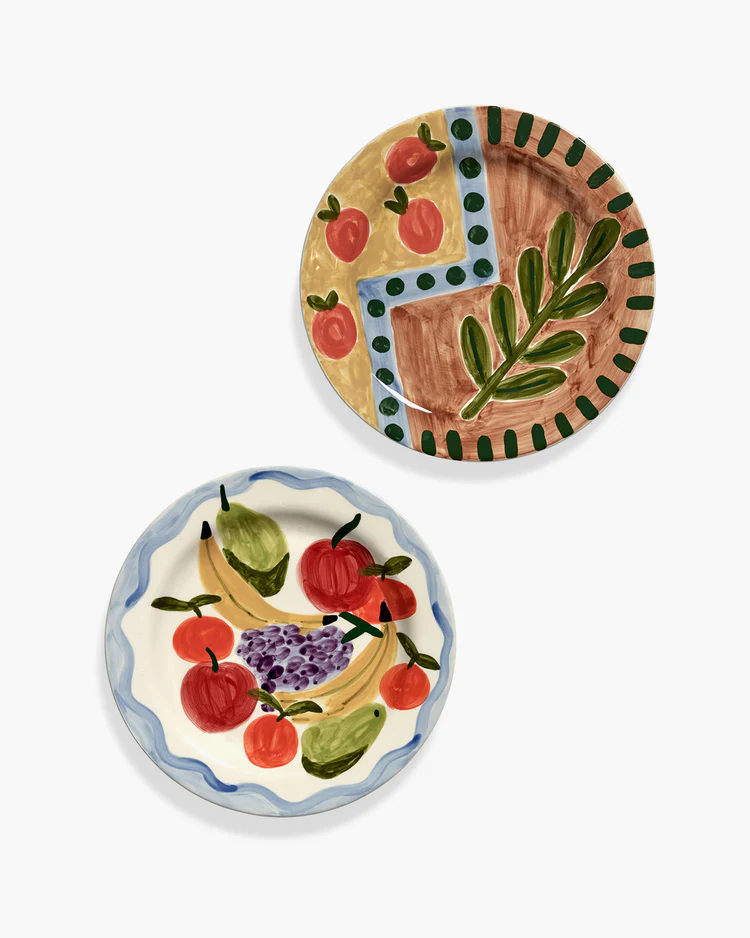 Borden Santiago De Borja 04 Dljntlas D25,8 H2,9 cm set 2 Mix