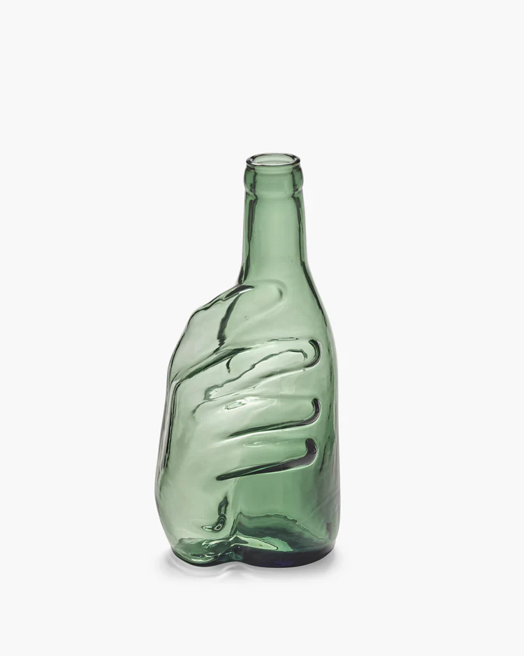 Karaf Edward L12 B10,7 H25,5 cm Smaragdgroen