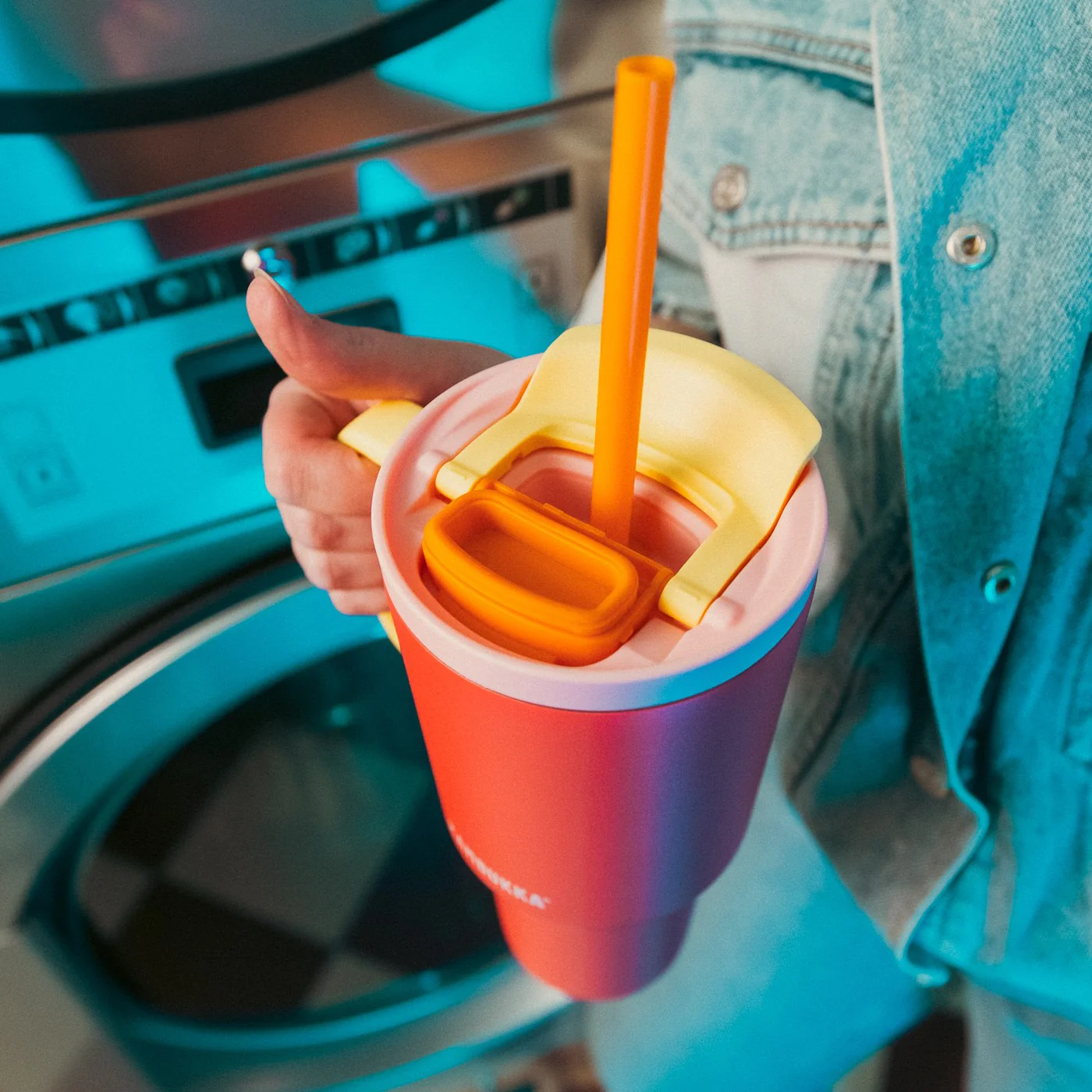 Drinkfles Rio 950ml Pink Papaya