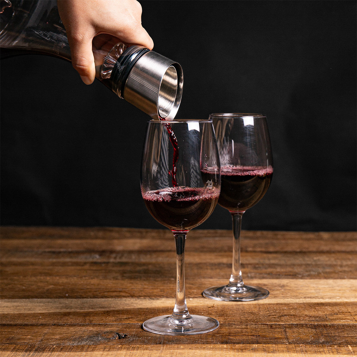 Karaf Wijn Decanter Topographic Mount Everest