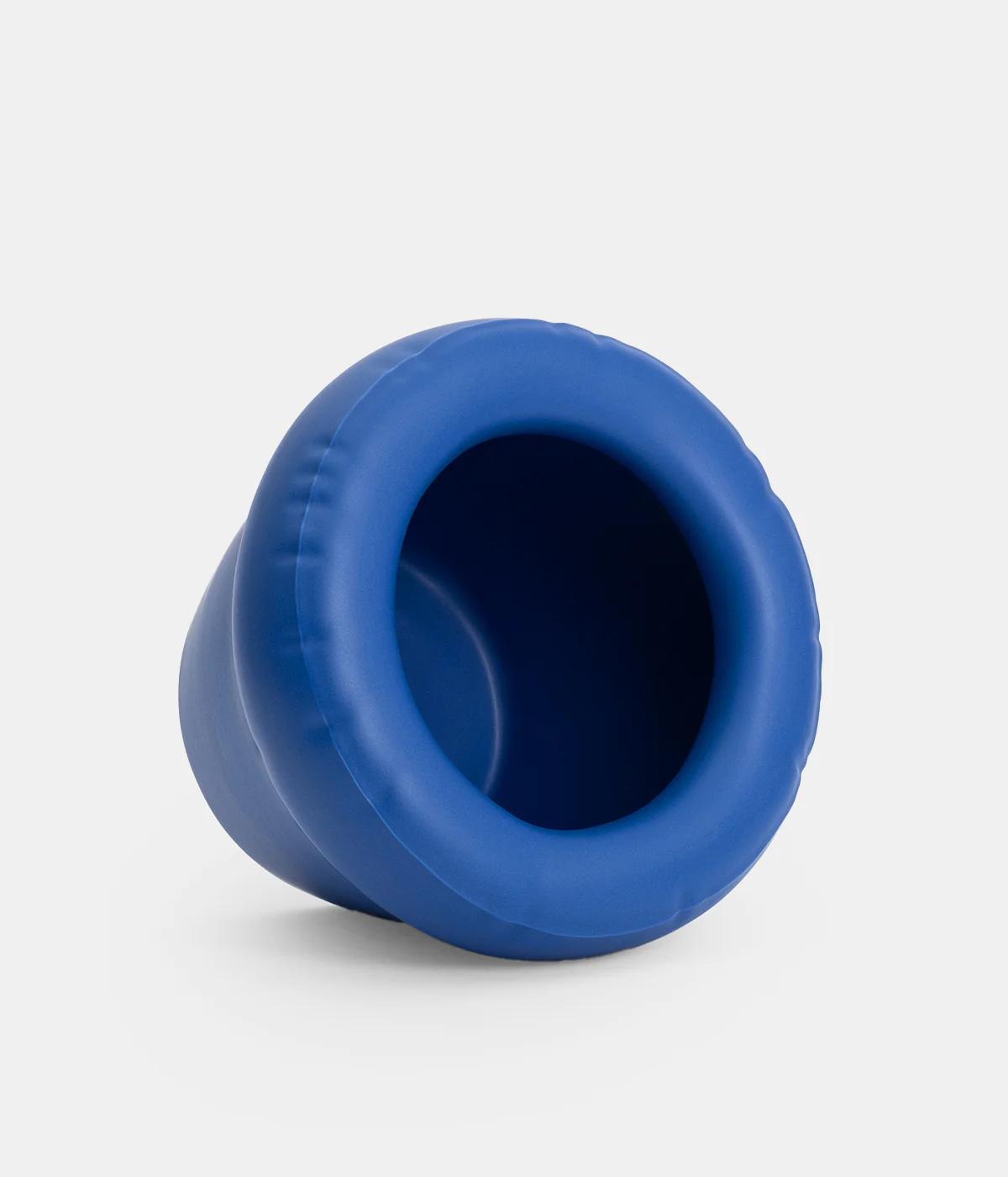Bloempot Blow Up Planter Pierre Indigo Blue