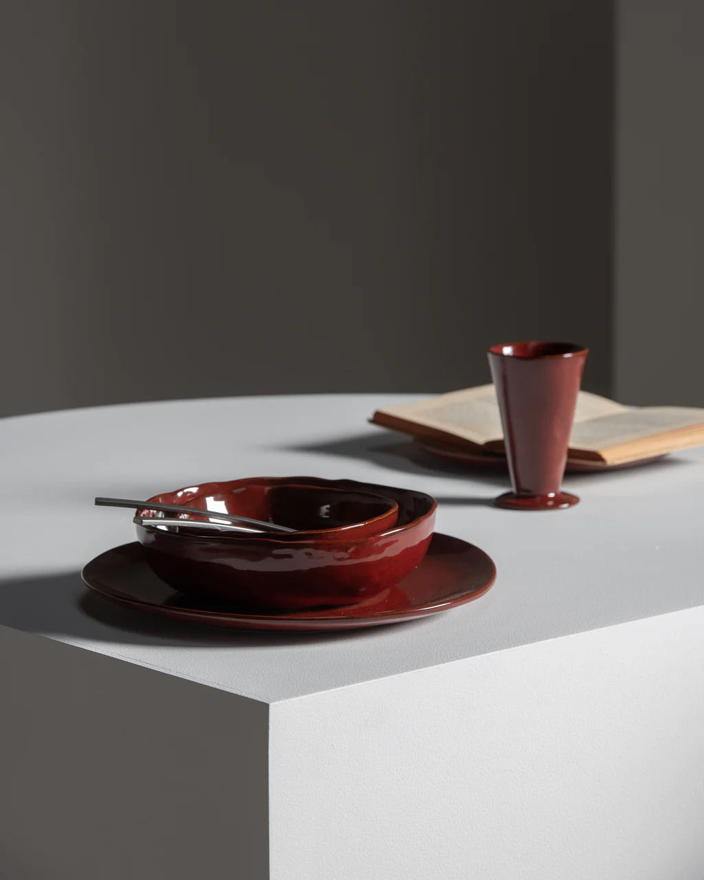 Bord La Mere L D25 H2,5 cm Venetian Red