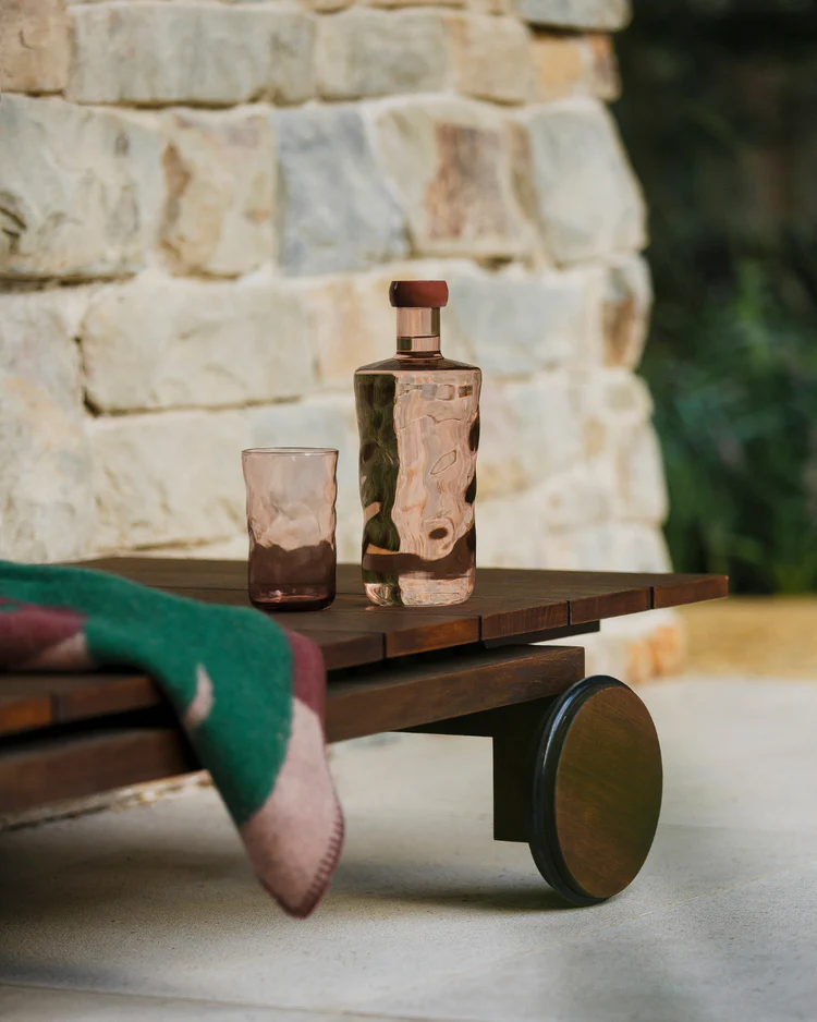 Waterglas Paveau Swirl Longdrink Silt Bordeaux