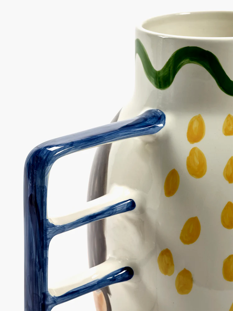 Vaas Santiago De Borja Pijuayo L34,5 B24,5 H39 cm Mix