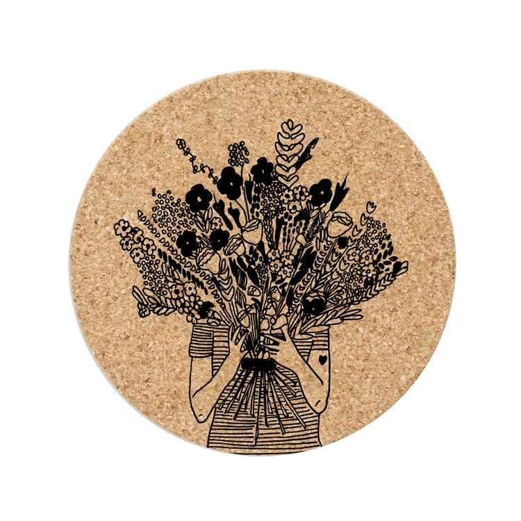 Potonderzetter Helen B Kurk XL Flower Girl