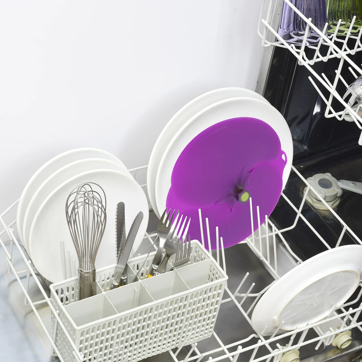 Deksel Aubergine M 20 cm