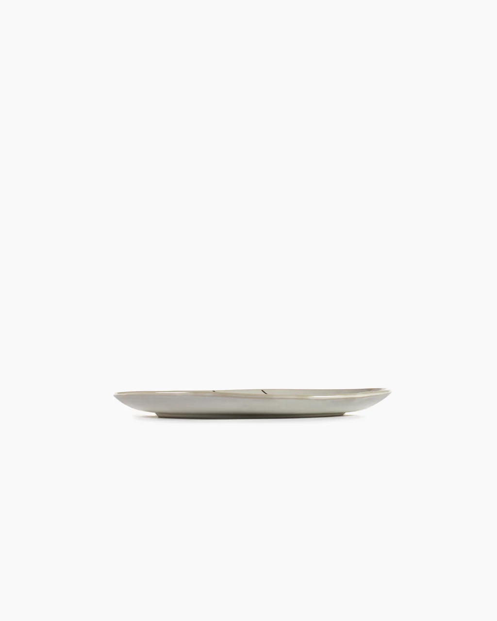Bord La Mere Rond Tekening Marie D25 H2,5 cm Off-White