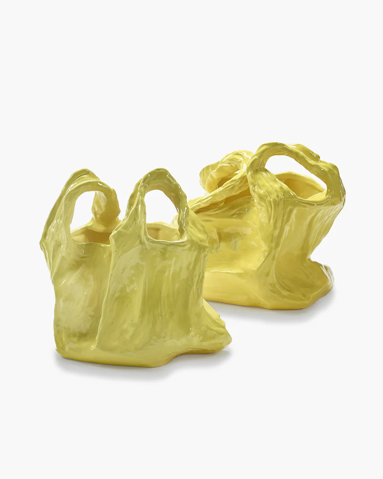 Vaas Gala L L38 B31 H35 cm Geel