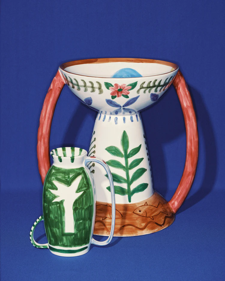 Vaas Santiago De Borja Cocona L20 B11 H24,5 cm Mix