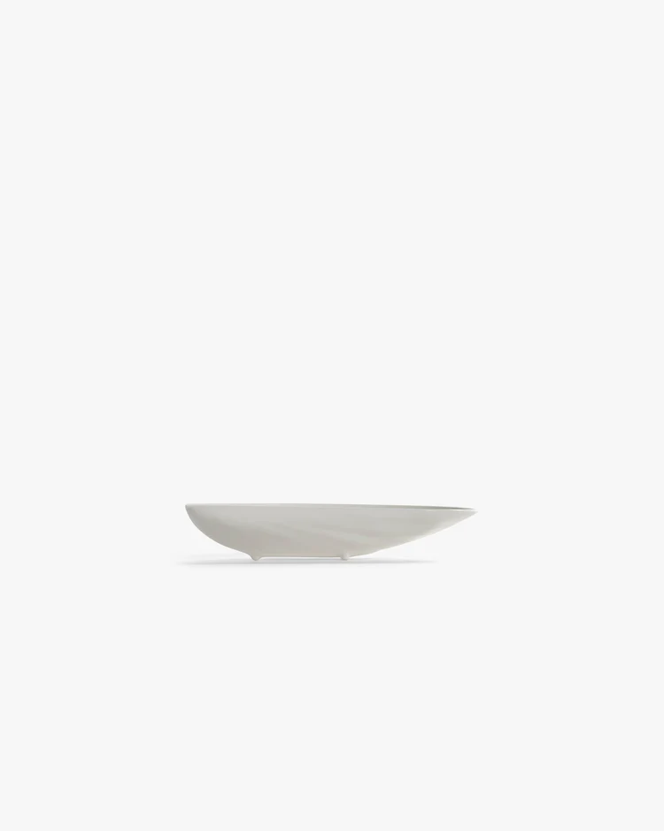 Schaal Marcel S L17,5 B7,5 H3 cm Wit