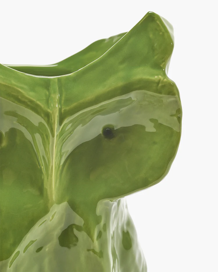 Vaas After Midnight L L19,5 B19,5 H30 cm Groen