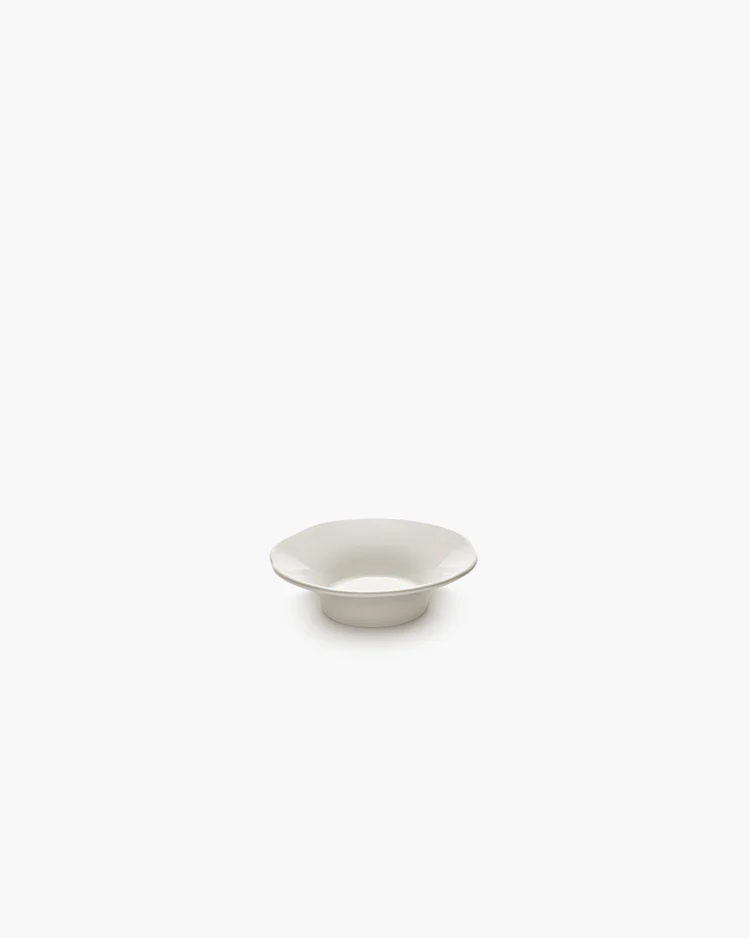 Bord Silhouette Hoog Side S D10,5 H3 cm Wit