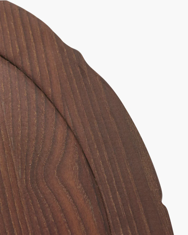 Dienblad Silhouette Ovaal L30 B21 H1,5 cm Hout