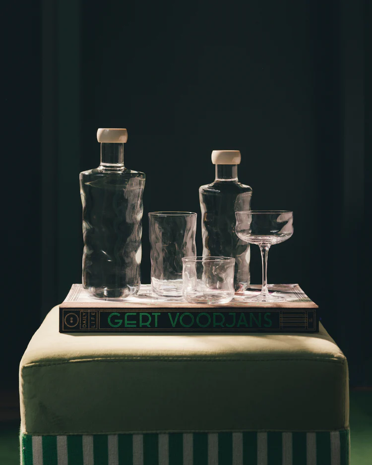 Karaf Paveau Swirl Medium 0,75L Wave Transparant