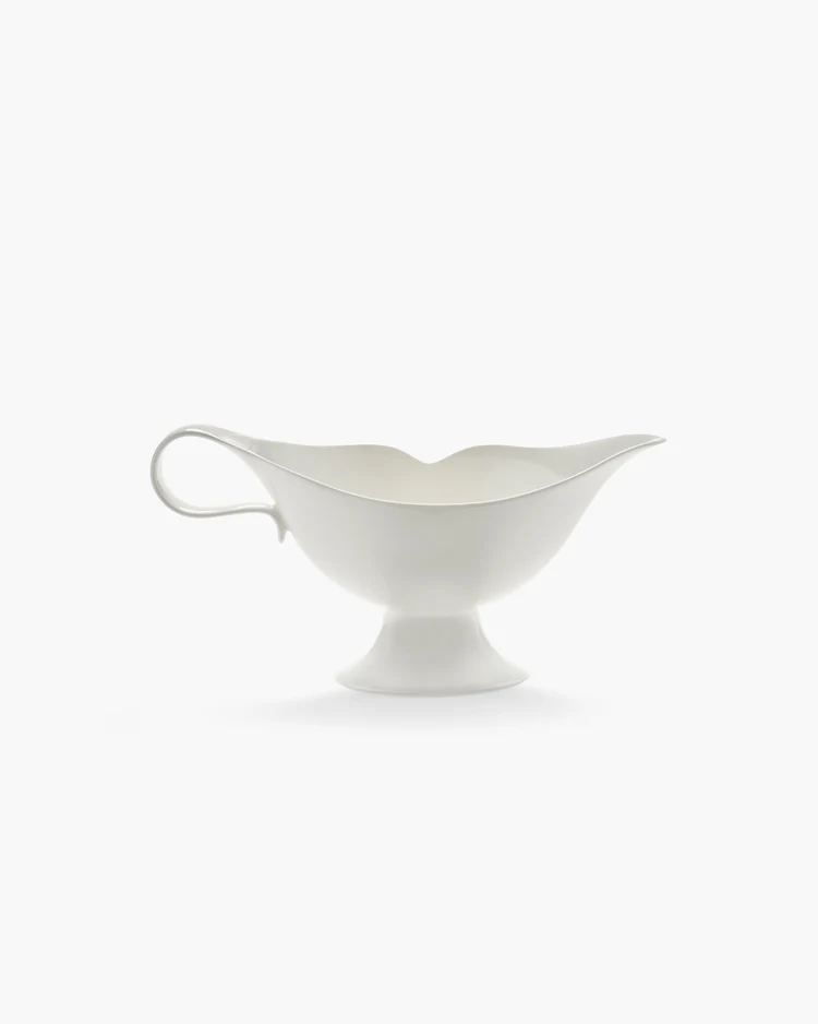 Sauskom Lips Gravy Boat L20 B7,5 H8,5 cm Wit