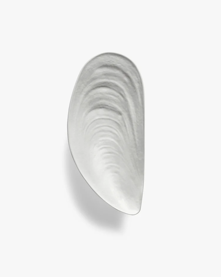 Schaal Marcel L L46 B21,5 H8 cm Wit