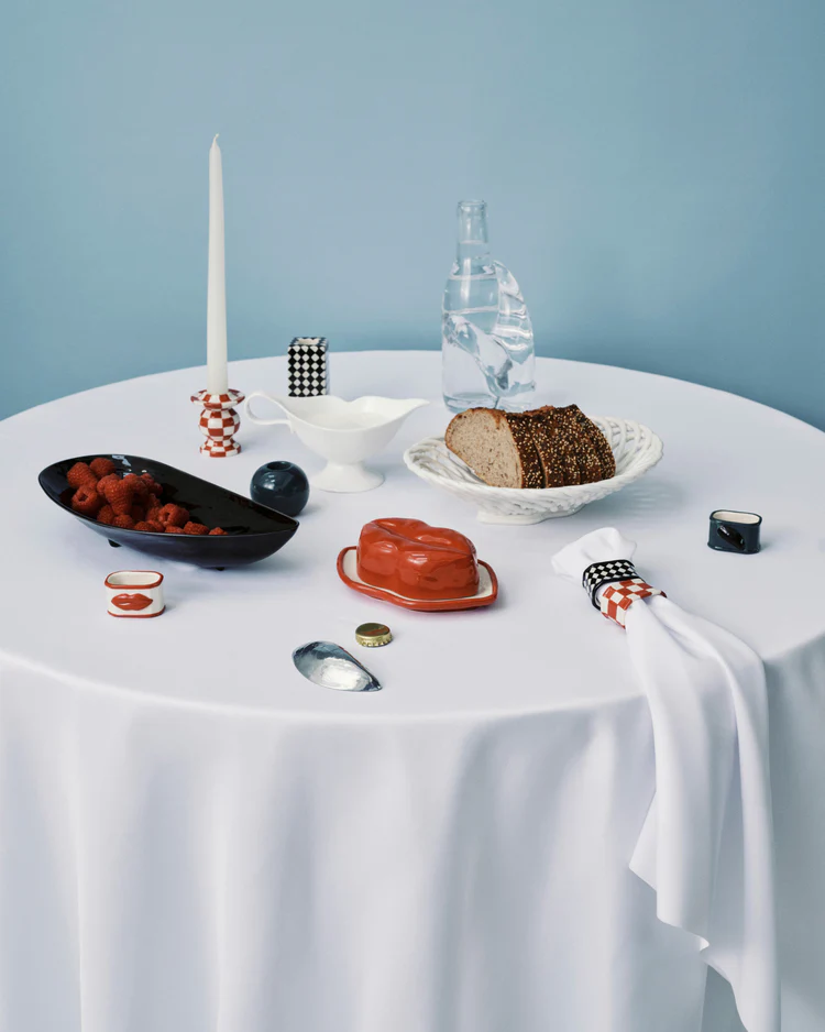 Mandje Lips Salvador Basket L27 B22 H7 cm Wit