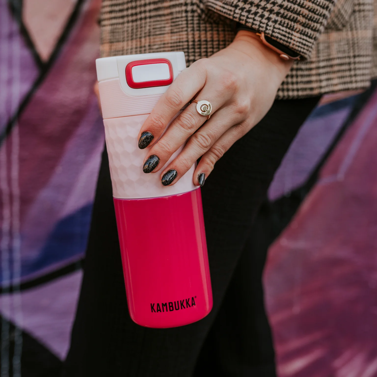 Drinkfles Etna Grip 500ml Diva Pink