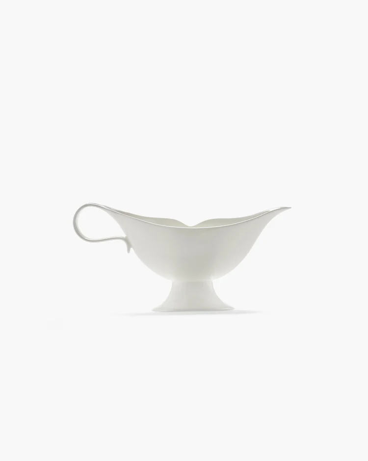 Sauskom Lips Gravy Boat L20 B7,5 H8,5 cm Wit