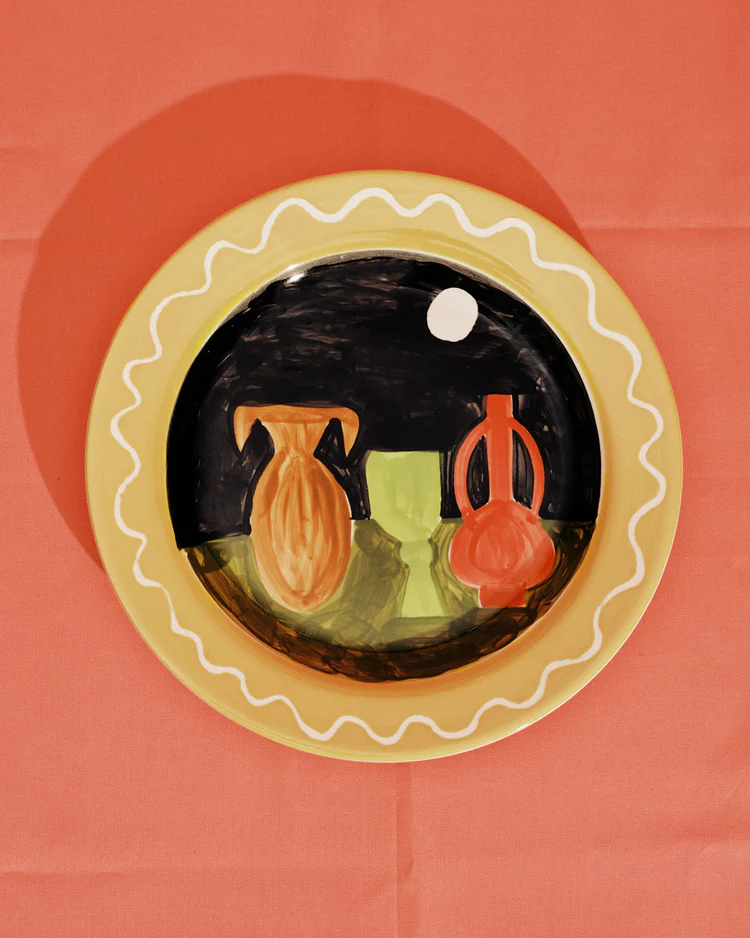 Borden Santiago De Borja 02 Dreams of Delicia D25,8 H2,9 cm set 2 Mix