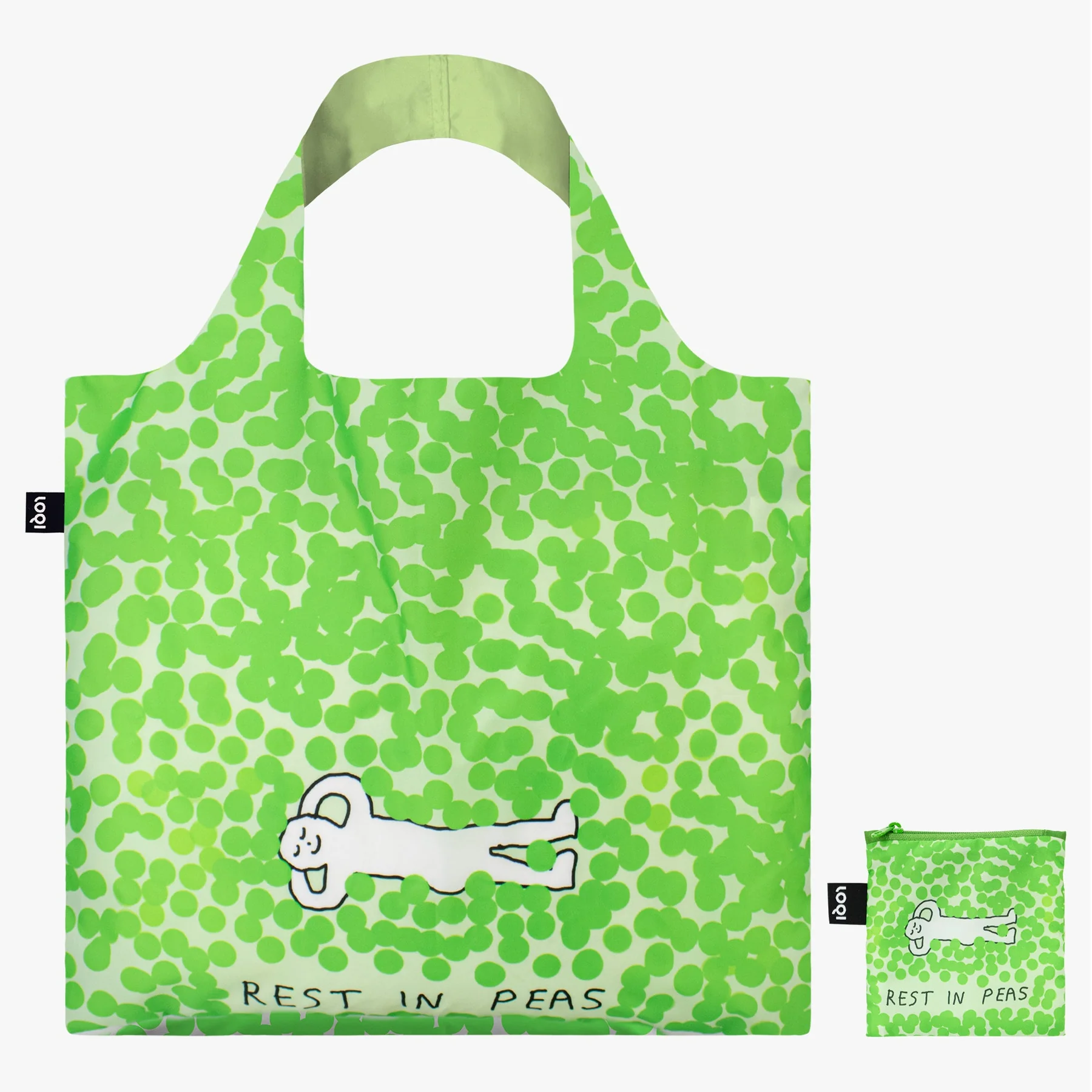Bag Loqi Artist Collection Rest in Peas