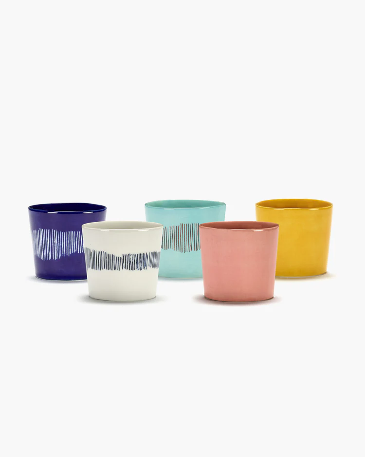 <transcy>Espresso Cup Feast 15 Cl Lapis Lazuli Swirl-Stripes White</transcy>