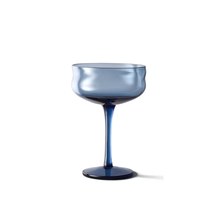 Champagne Coupe Paveau Swirl Midnight Donkerblauw