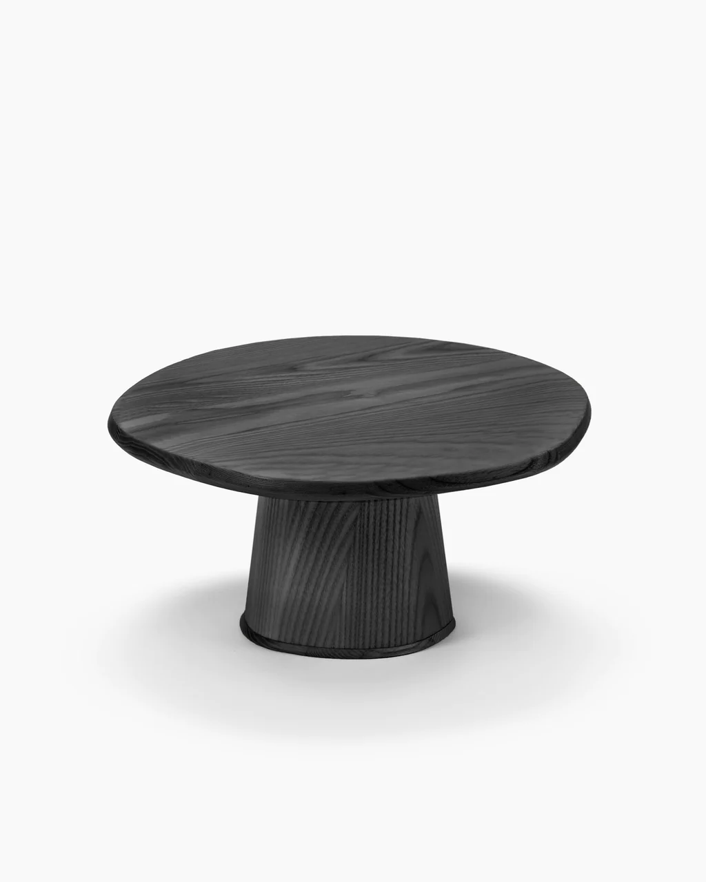 Gebakstaander Dune Cake Stand 02 L35,5 B35 H11,5 cm Zwart