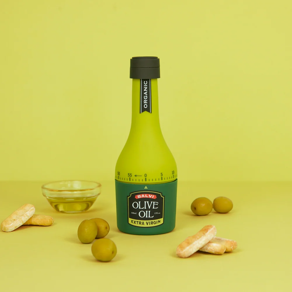 Keukenwekker Timer Olive Oil Bottle