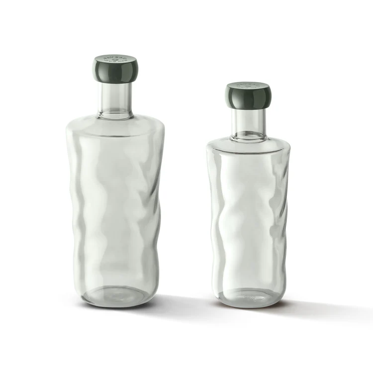 Karaf Paveau Swirl Large 1,25L Mist Donkergrijs