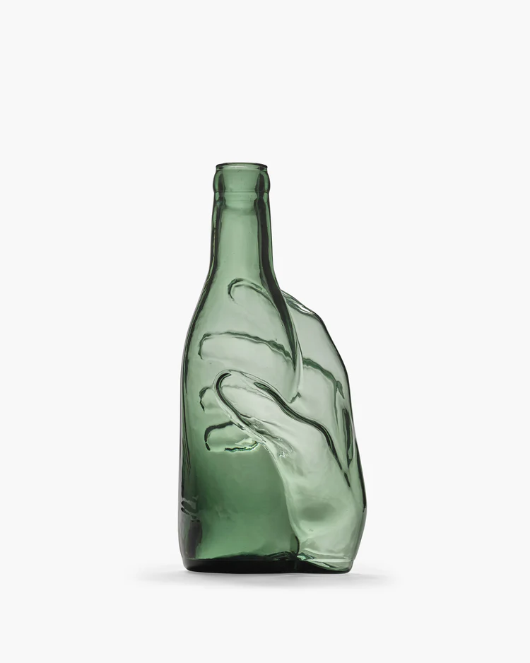 Karaf Edward L12 B10,7 H25,5 cm Smaragdgroen