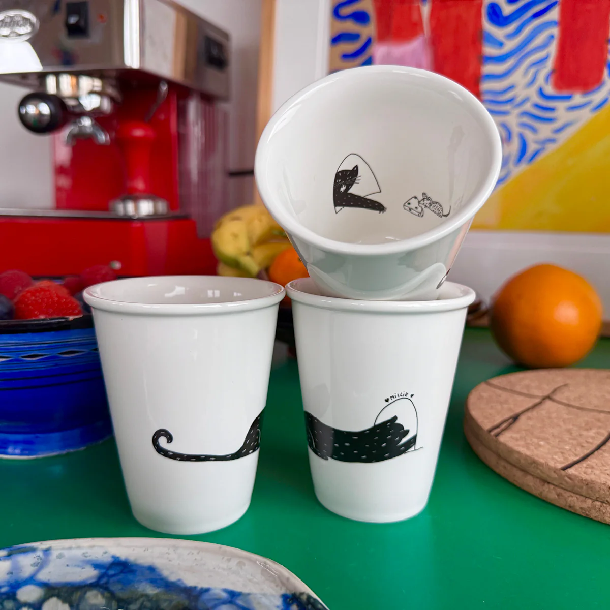 Beker Helen B Millie & Vanillie Cat