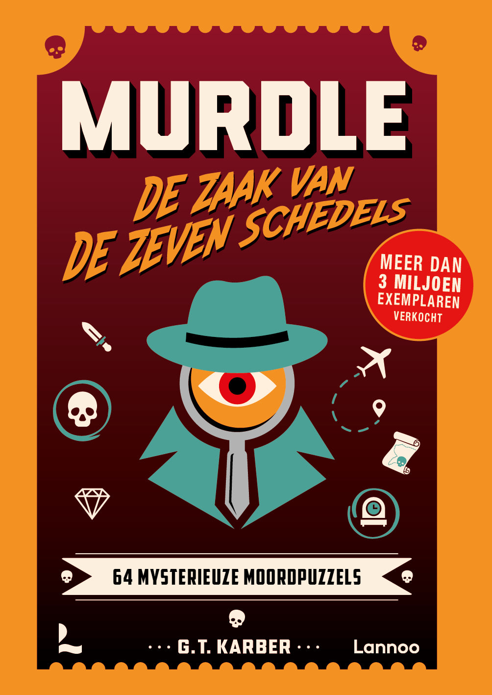 Boek Murdle De Zaak van de Zeven Schedels