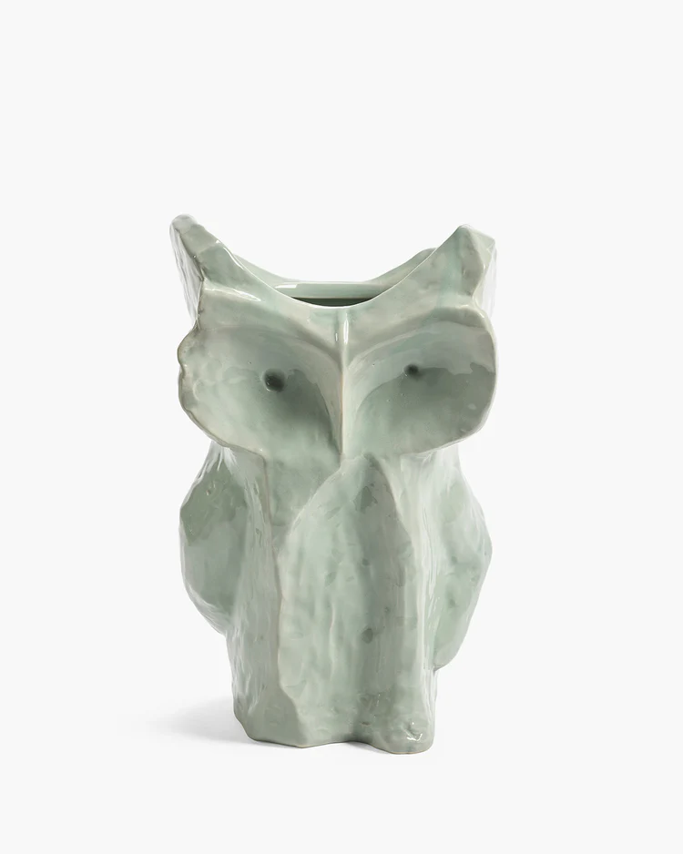 Vaas After Midnight L L19,5 B19,5 H30 cm Lichtblauw