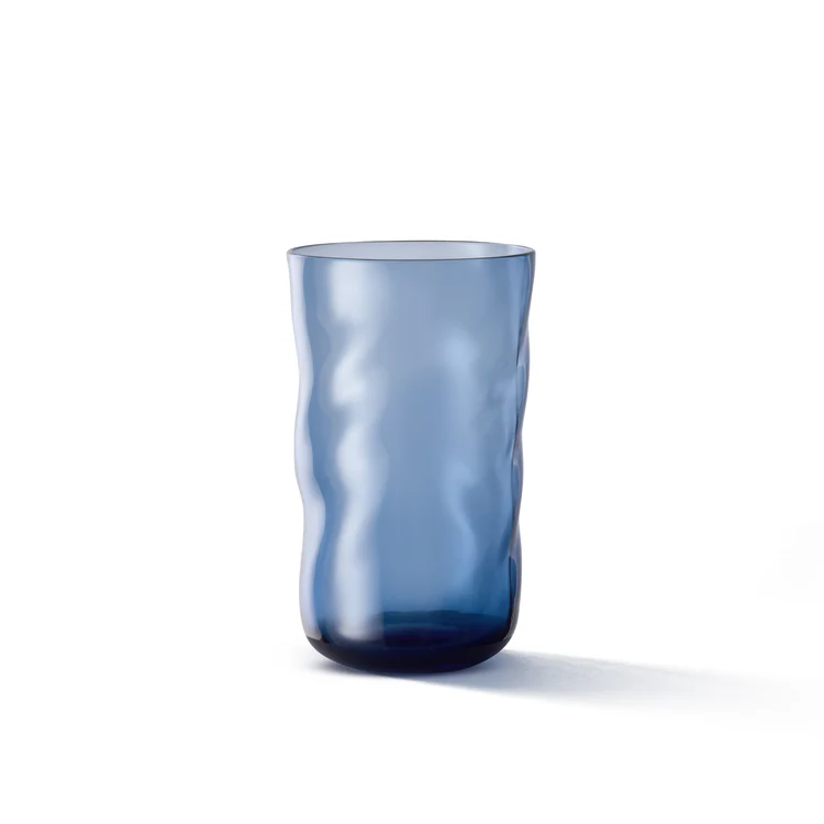 Waterglas Paveau Swirl Longdrink Midnight Donkerblauw