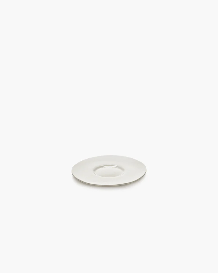 Bordje voor Espressokop Silhouette D10,3 H0,92 cm Wit