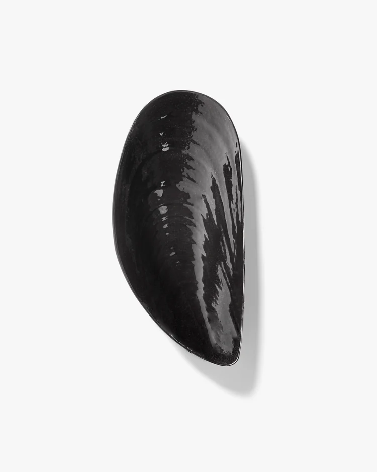 Schaal Marcel L L46 B21,5 H8 cm Zwart