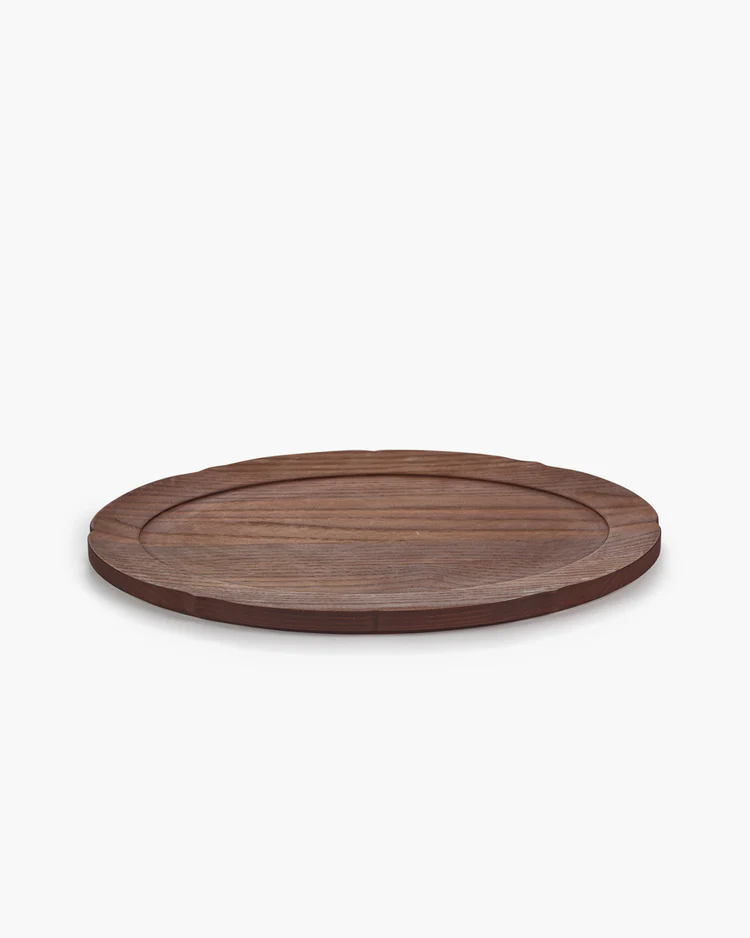 Dienblad Silhouette Ovaal L30 B21 H1,5 cm Hout